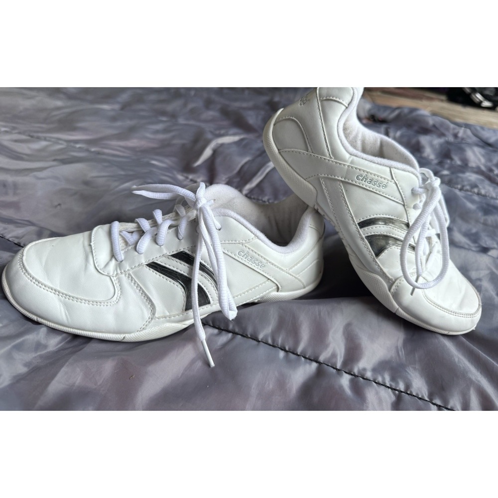 Chasse Flip IV Cheer Shoes Womens 6.5 White Cheerleading Athletic Sneakers Dance